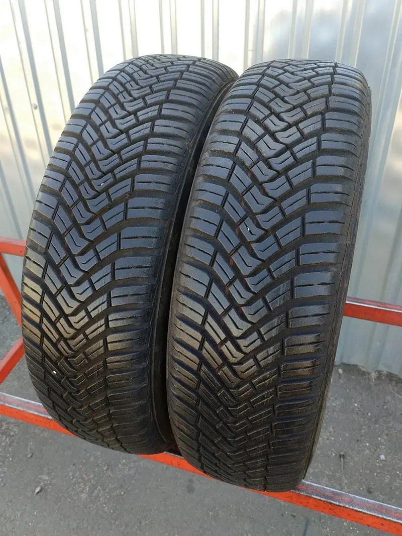 Пара б/у шин 155/65 R14 Continental AllSeasonContact