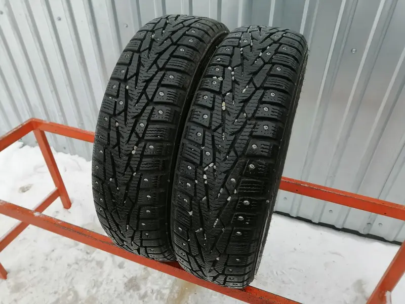 Пара б/у шин 155/65 R14 Nokian Hakkapeliitta 7