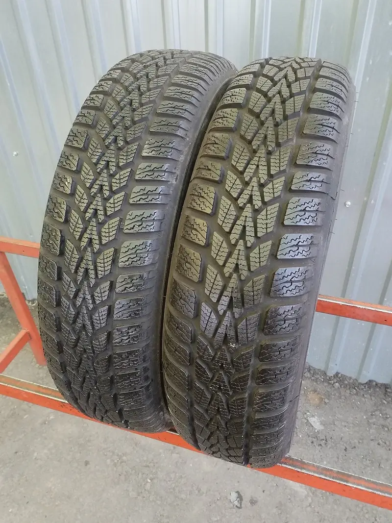 Пара б/у шин 165/65 R15 Dunlop SP Winter Response 2