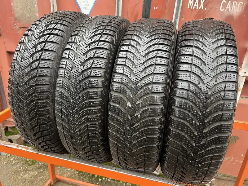 Комплект б/у шин 165/70 R14 Michelin Alpin A4, фото 1