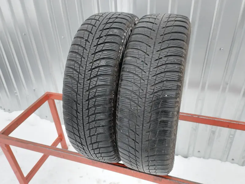 Пара б/у шин 175/65 R14 Bridgestone Blizzak LM-001