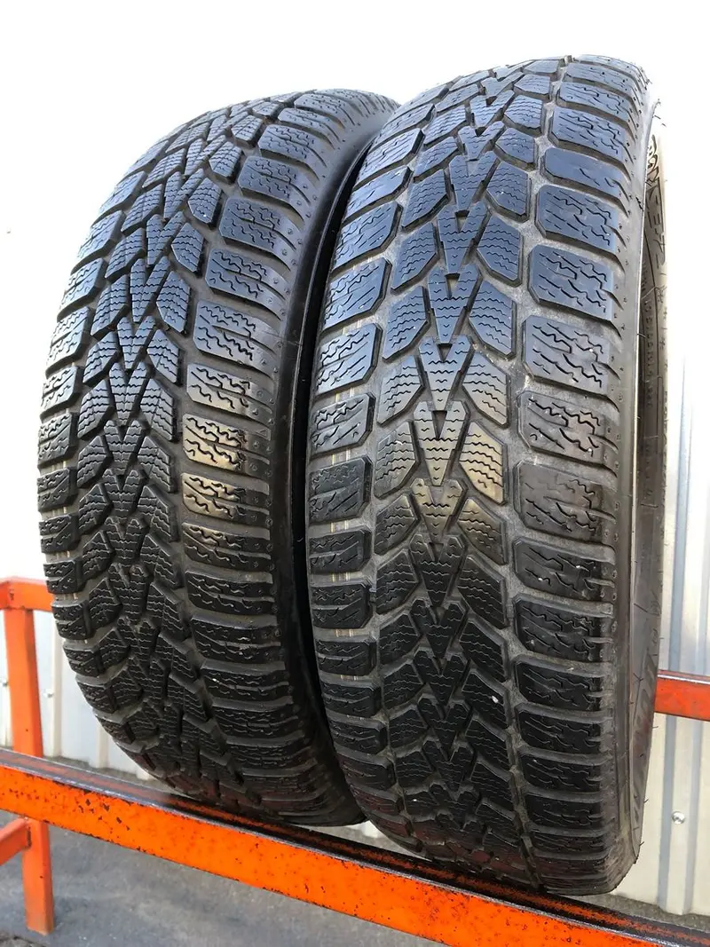 Пара б/у шин 175/65 R14 Dunlop SP Winter Response 2