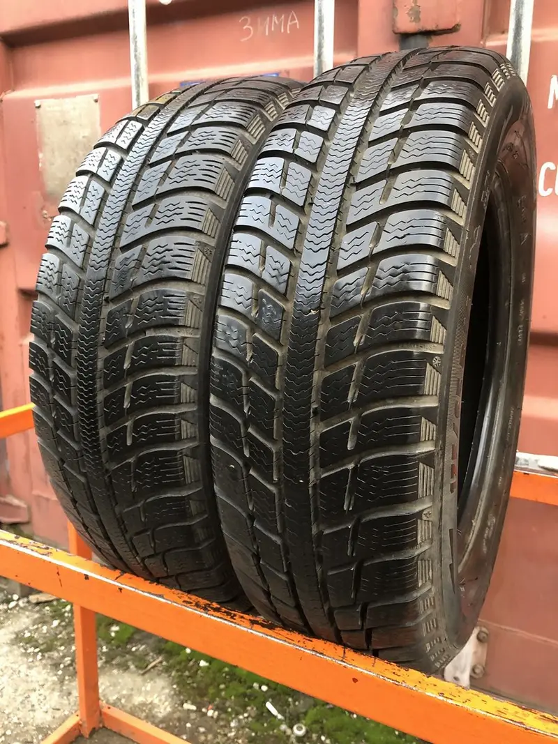 Пара б/у шин 175/65 R14 Michelin Alpin A3