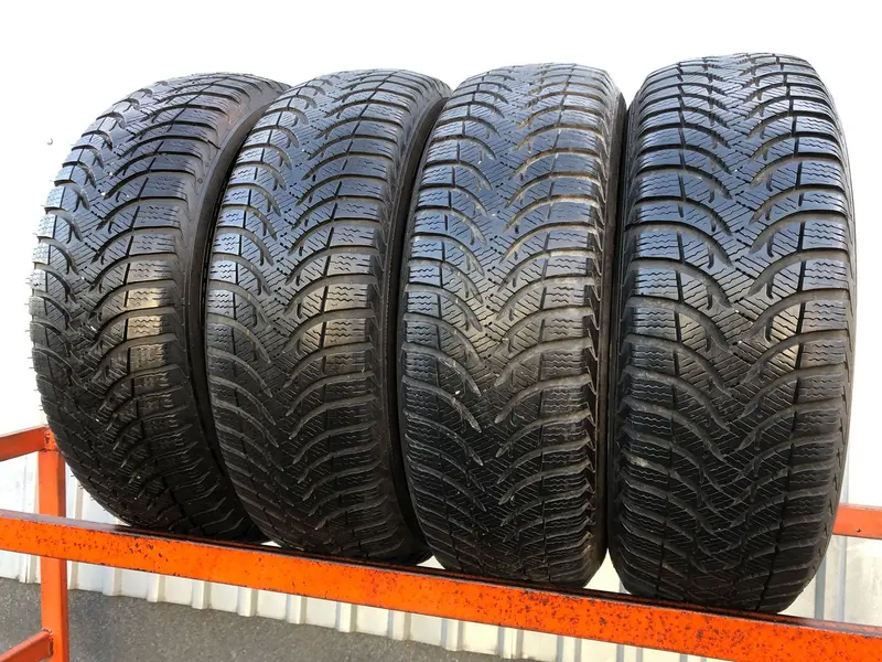 Комплект б/у шин 175/65 R14 Michelin Alpin A4