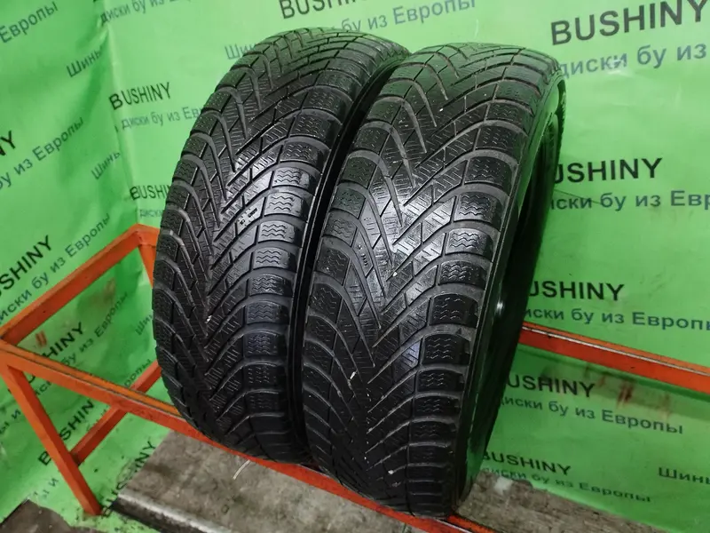 Пара б/у шин 175/65 R14 Pirelli Winter Cinturato, фото 1