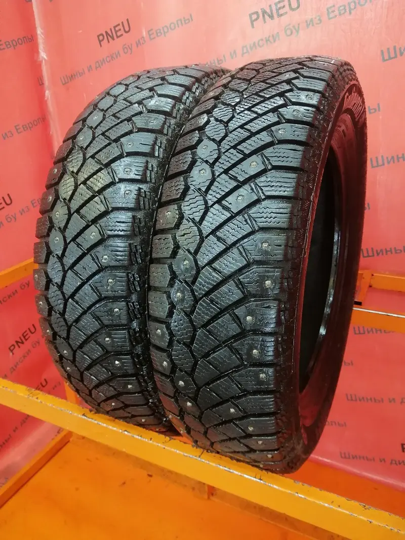 Пара б/у шин 175/65 R15 Continental ContiIceContact