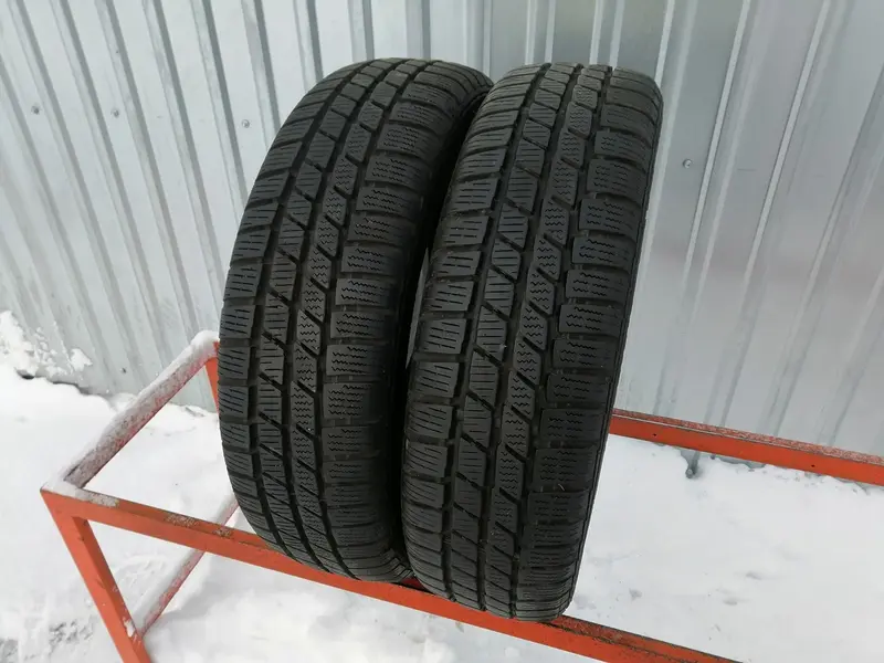 Пара б/у шин 175/65 R15 Continental ContiIceContact