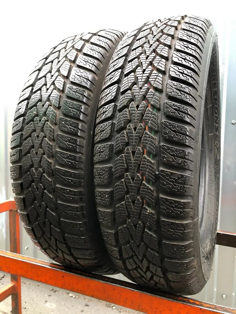 Пара б/у шин 175/65 R15 Dunlop SP Winter Response 2