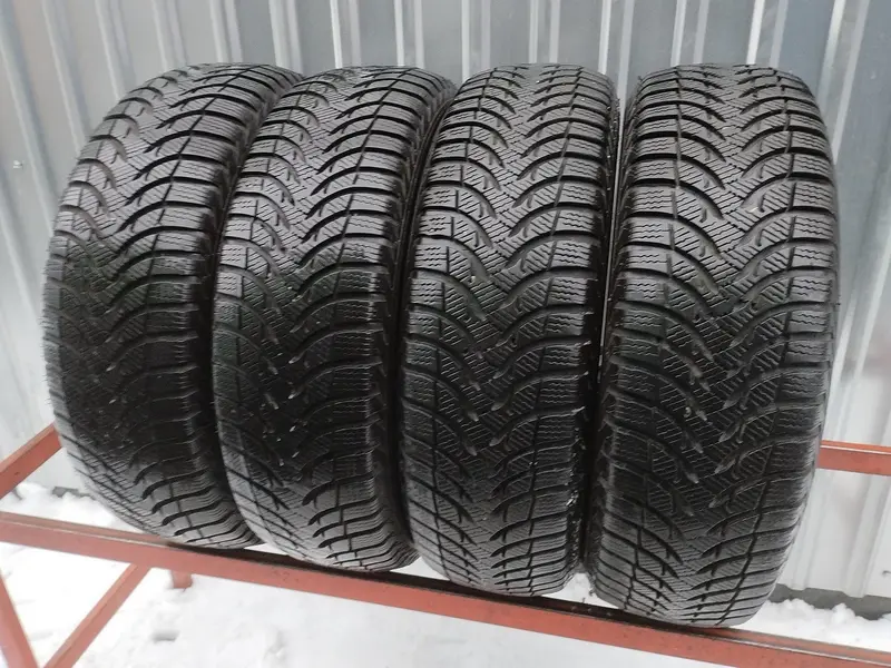 Комплект б/у шин 175/65 R15 Michelin Alpin A4