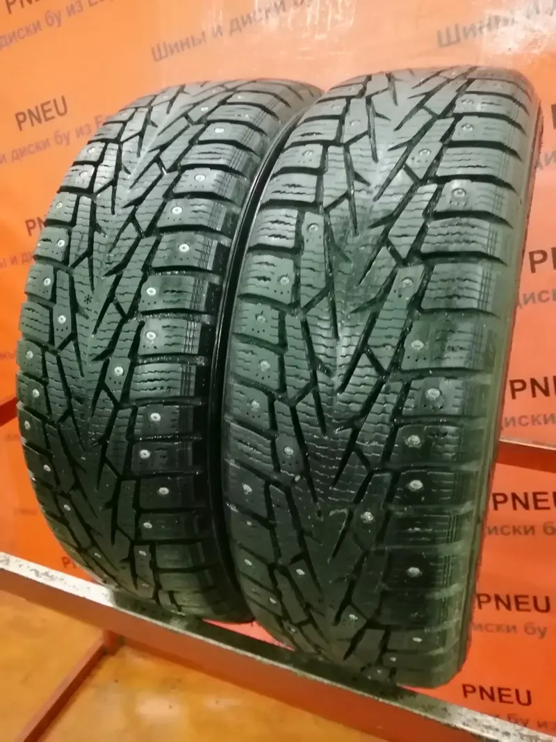 Пара б/у шин 175/65 R15 Nokian Hakkapeliitta 7
