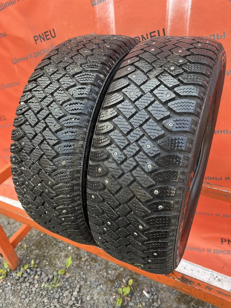 Пара б/у шин 185/55 R15 Continental ContiWinterViking 1