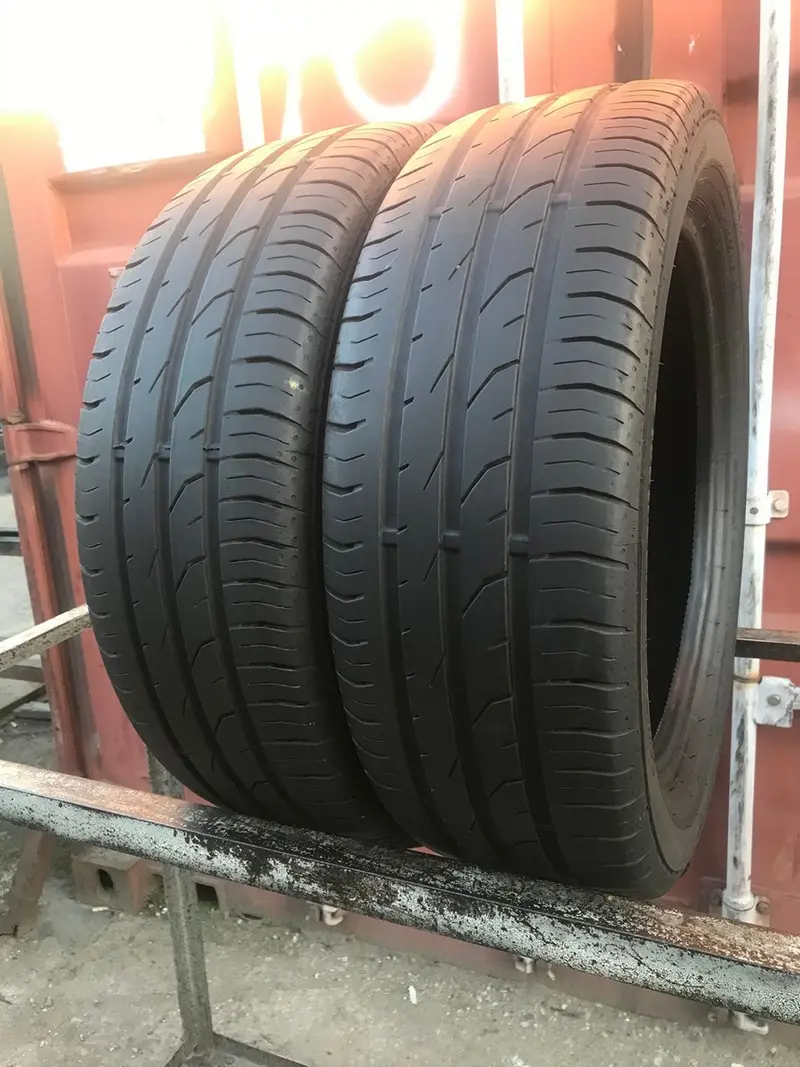 Пара б/у шин 185/55 R16 Continental ContiPremiumContact 2