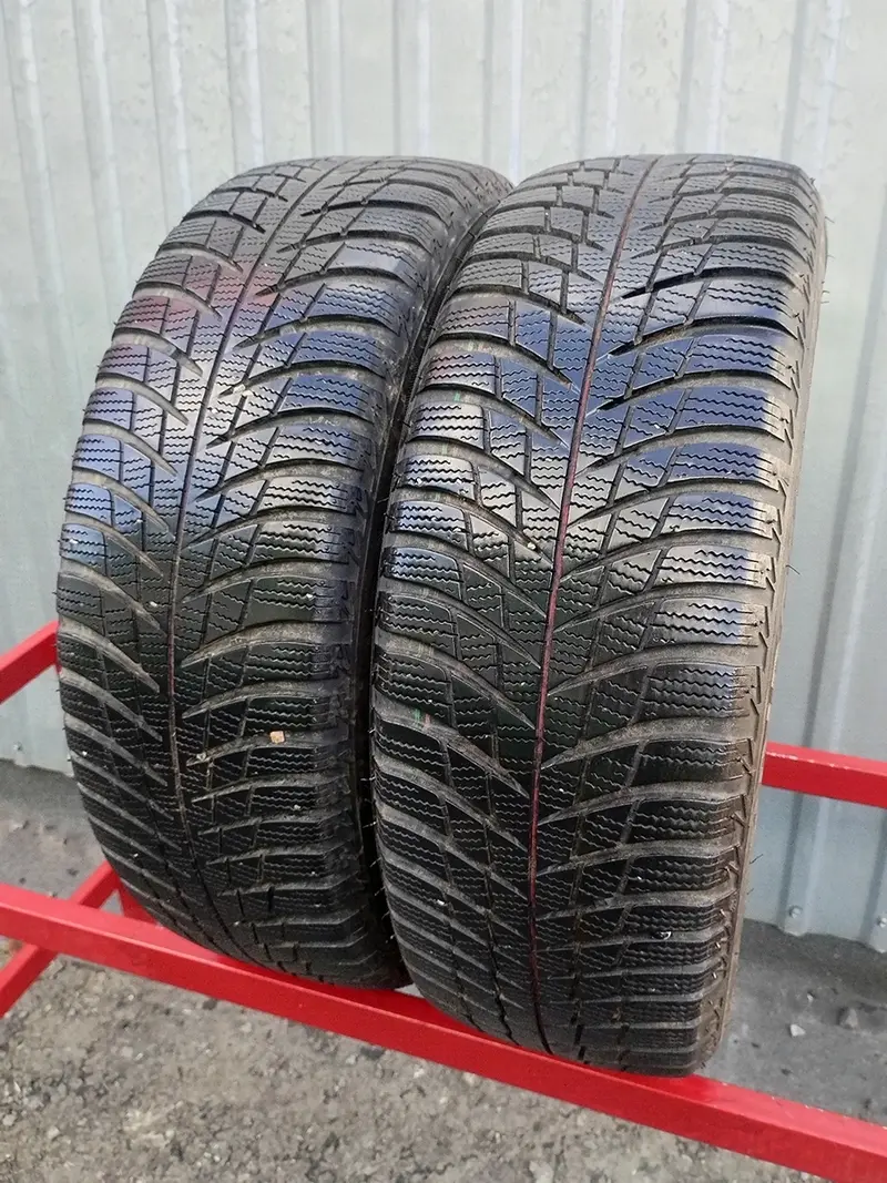 Пара б/у шин 185/60 R15 Bridgestone Blizzak LM-001
