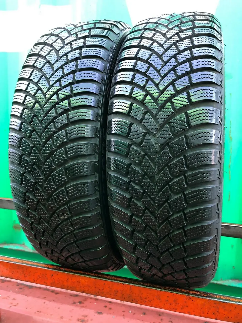 Пара б/у шин 185/60 R15 Bridgestone Blizzak LM-001 evo