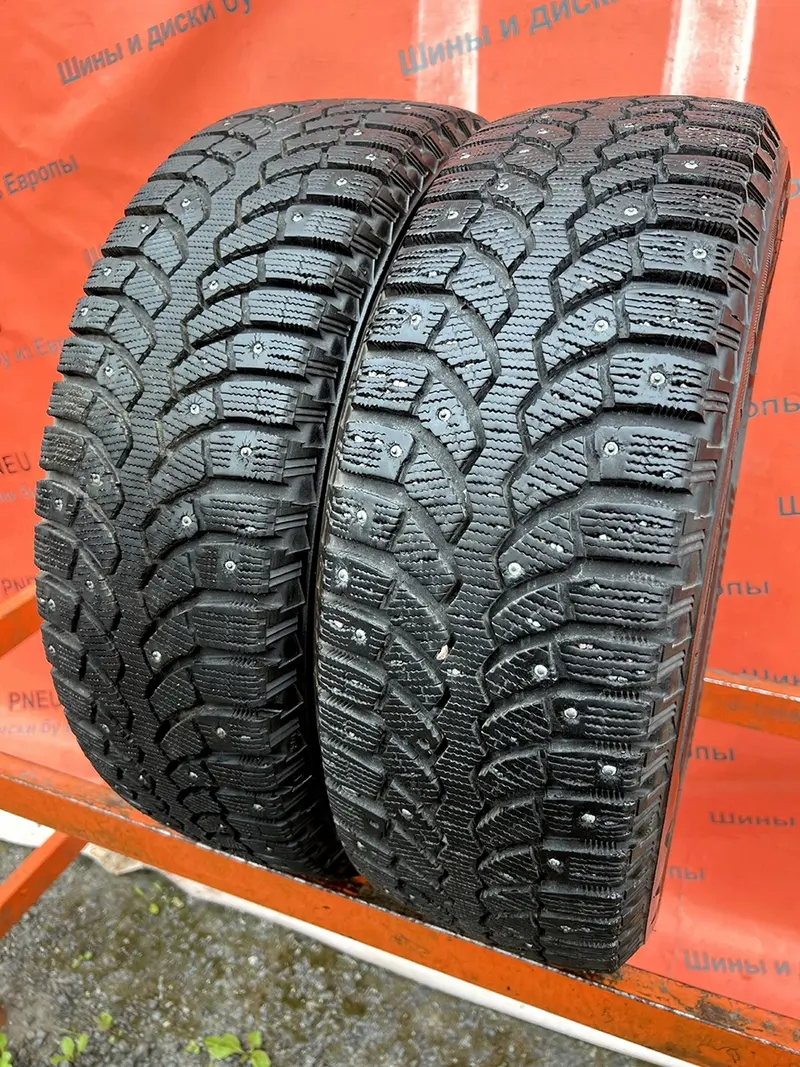Пара б/у шин 185/60 R15 Bridgestone Blizzak Spike-01