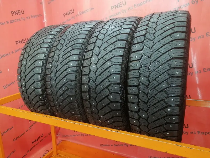 Комплект б/у шин 185/60 R15 Continental ContiIceContact