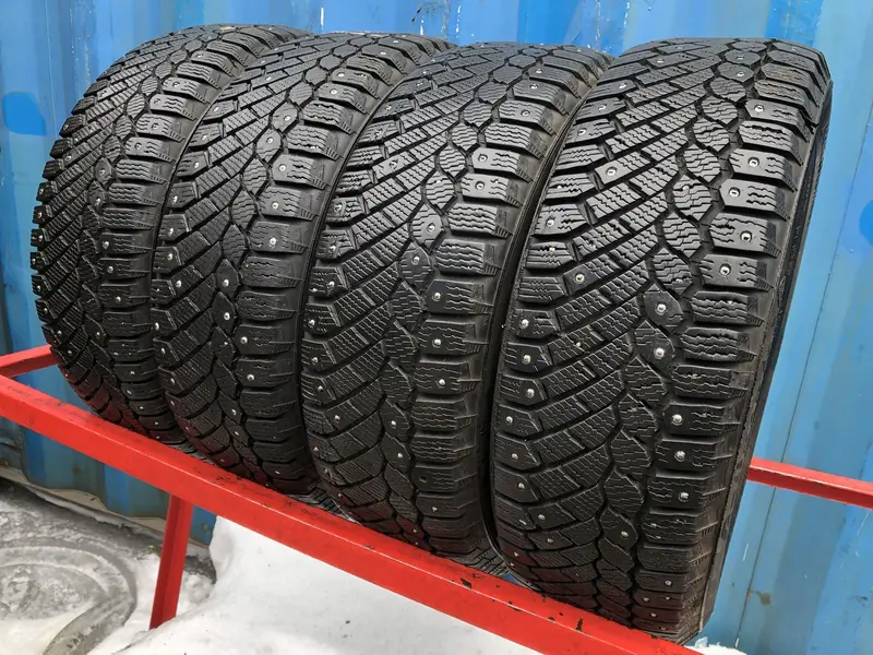 Комплект б/у шин 185/60 R15 Continental ContiIceContact