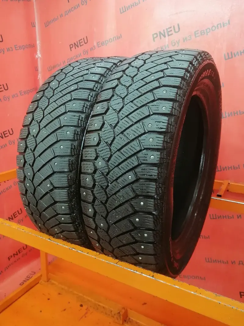 Пара б/у шин 185/60 R15 Continental ContiIceContact
