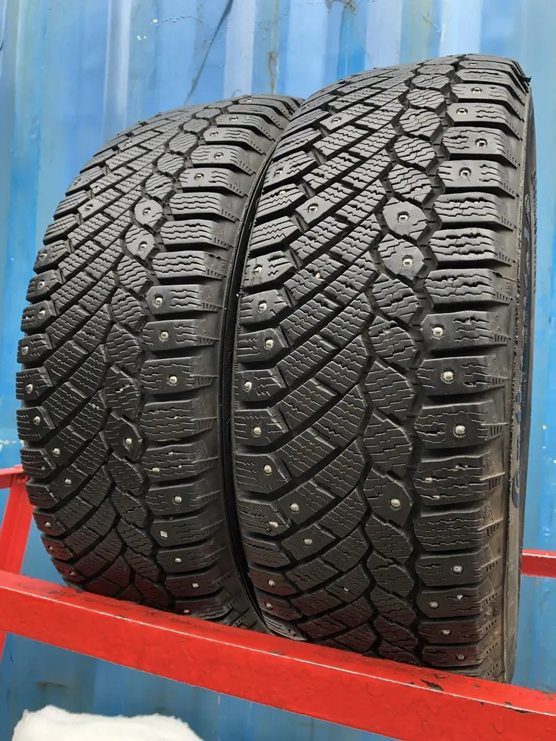 Пара б/у шин 185/60 R15 Continental ContiIceContact