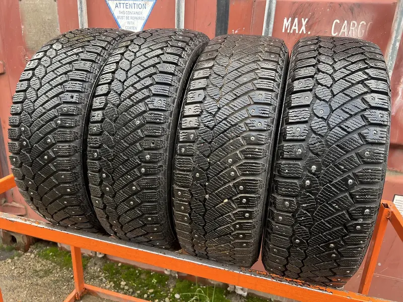 Комплект б/у шин 185/60 R15 Continental ContiIceContact