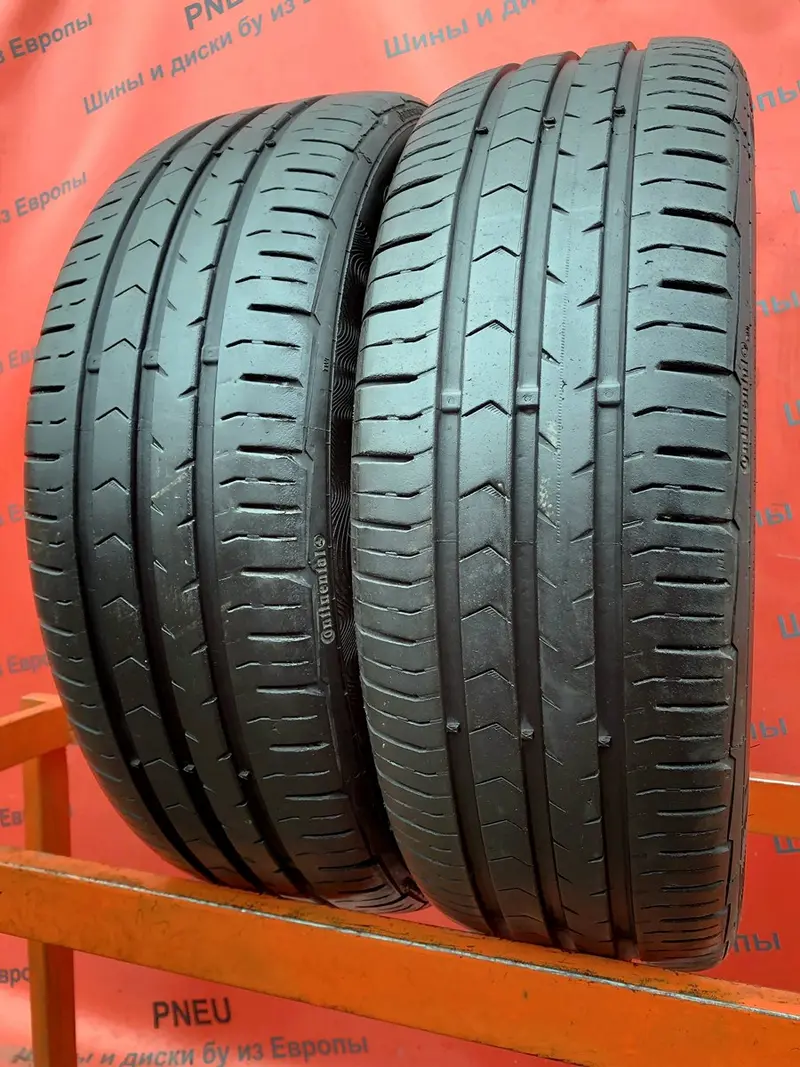 Пара б/у шин 185/60 R15 Continental ContiPremiumContact 5