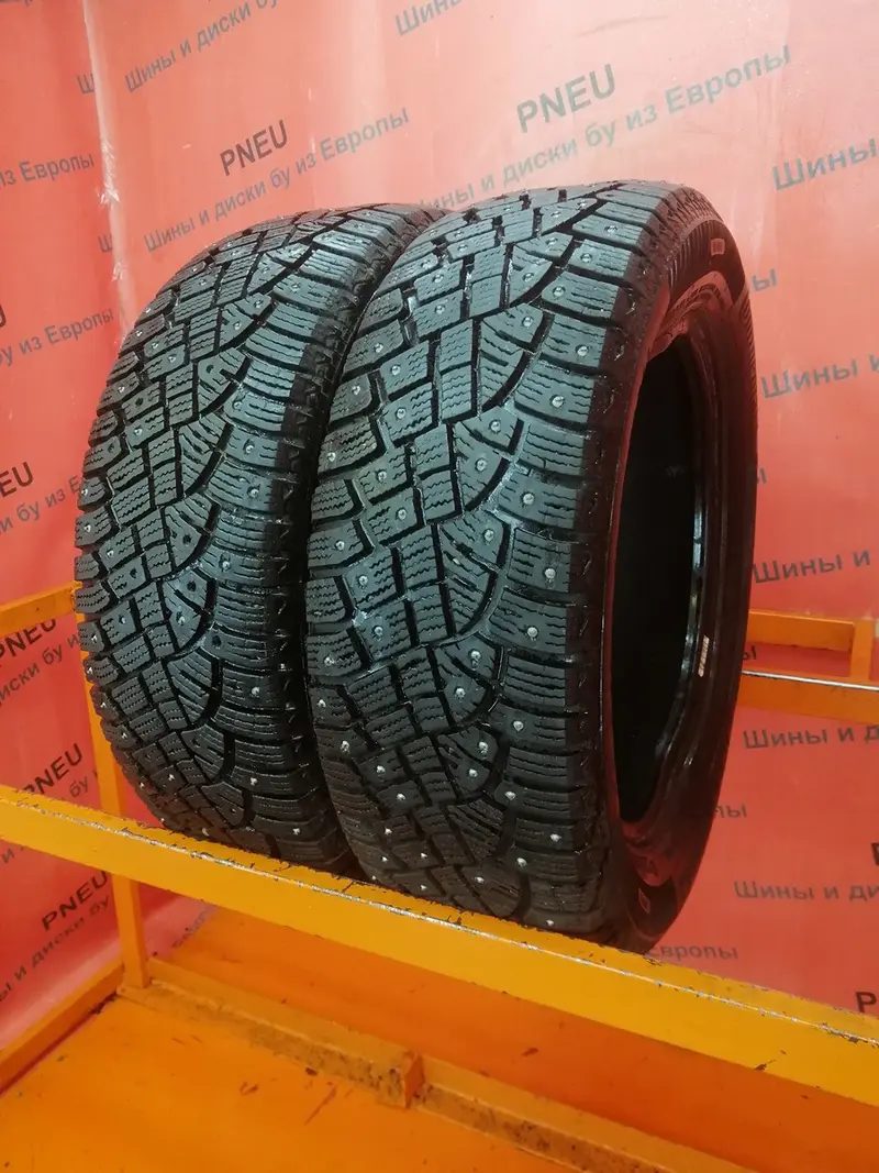 Пара б/у шин 185/60 R15 Continental IceContact 2, фото 1