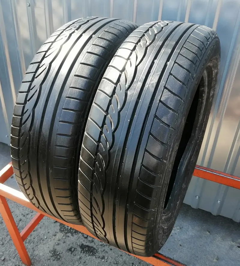 Пара б/у шин 185/60 R15 Dunlop SP Sport 01