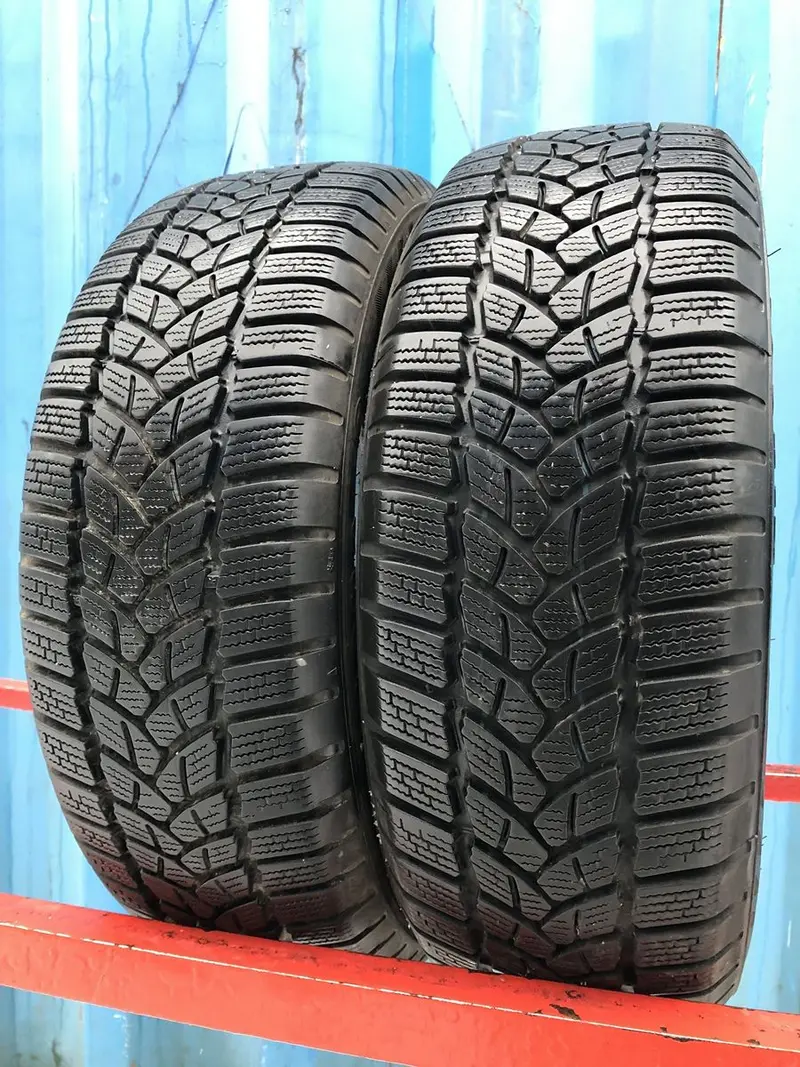 Пара б/у шин 185/60 R15 Firestone Winterhawk 3