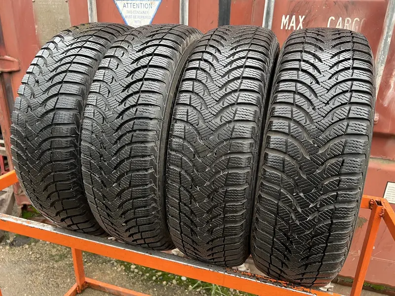 Комплект б/у шин 185/60 R15 Michelin Alpin A4