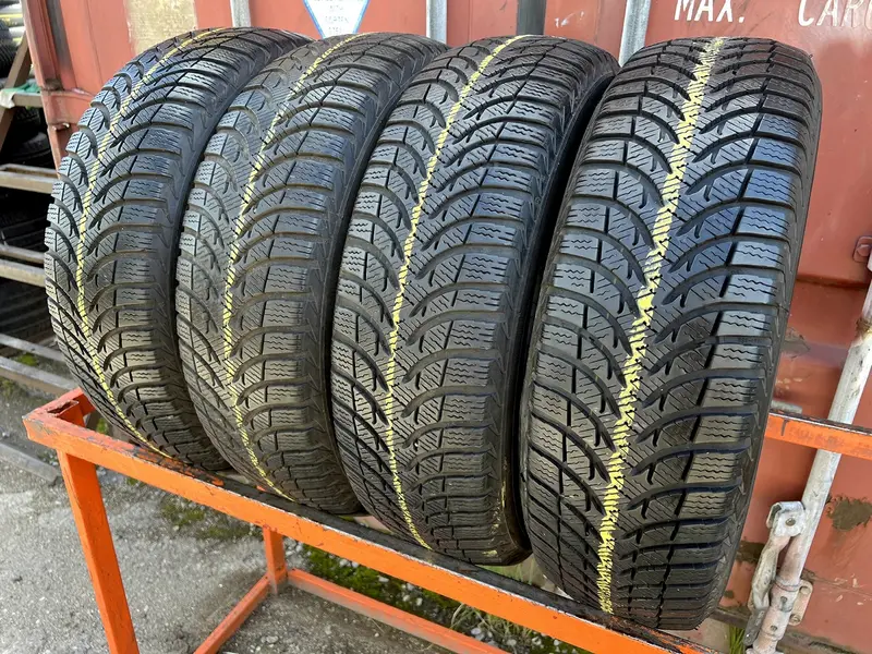 Комплект б/у шин 185/60 R15 Michelin Alpin A4