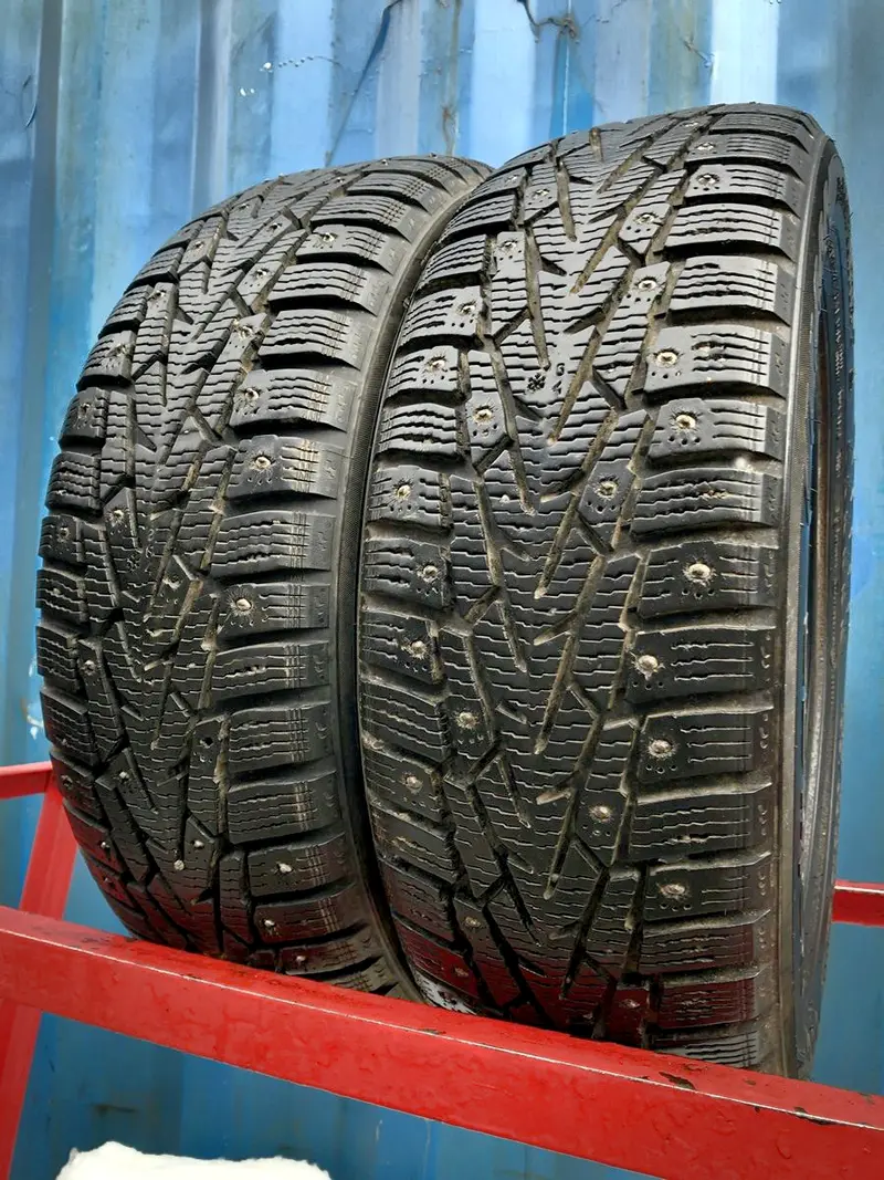 Пара б/у шин 185/60 R15 Nokian Hakkapeliitta 7, фото 1