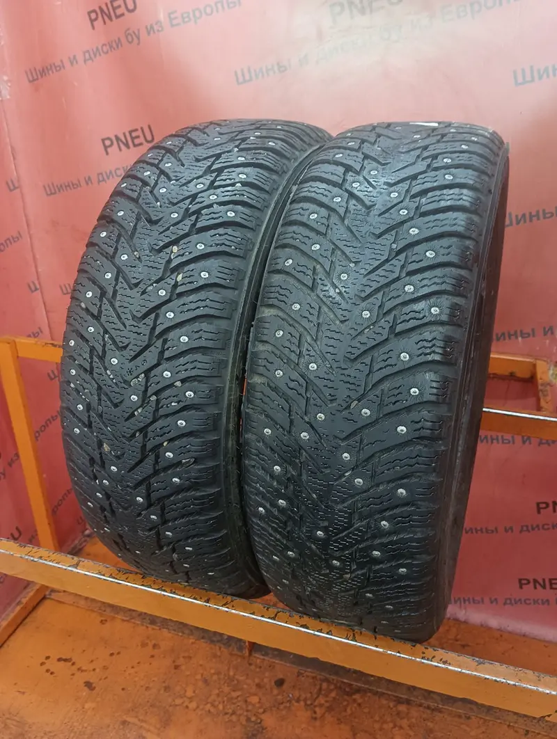 Пара б/у шин 185/60 R15 Nokian Hakkapeliitta 8
