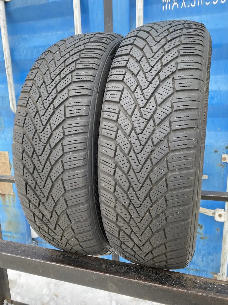 Пара б/у шин 185/65 R15 Continental ContiWinterContact TS 850