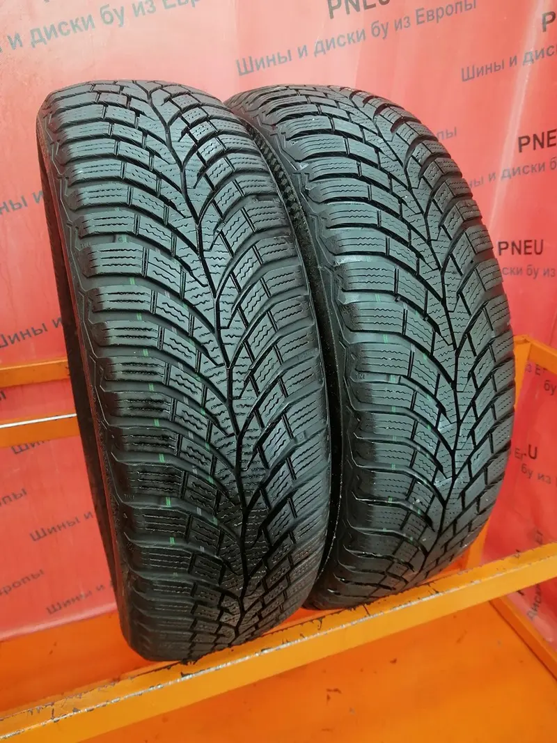 Пара б/у шин 185/65 R15 Continental ContiWinterContact TS 870