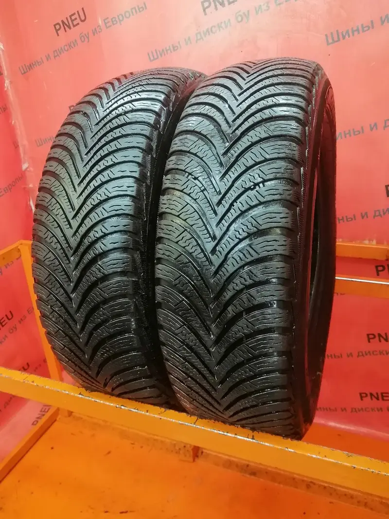 Пара б/у шин 185/65 R15 Michelin Alpin 5