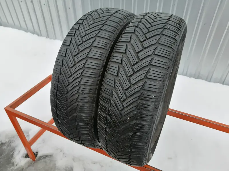 Пара б/у шин 185/65 R15 Michelin Alpin 6