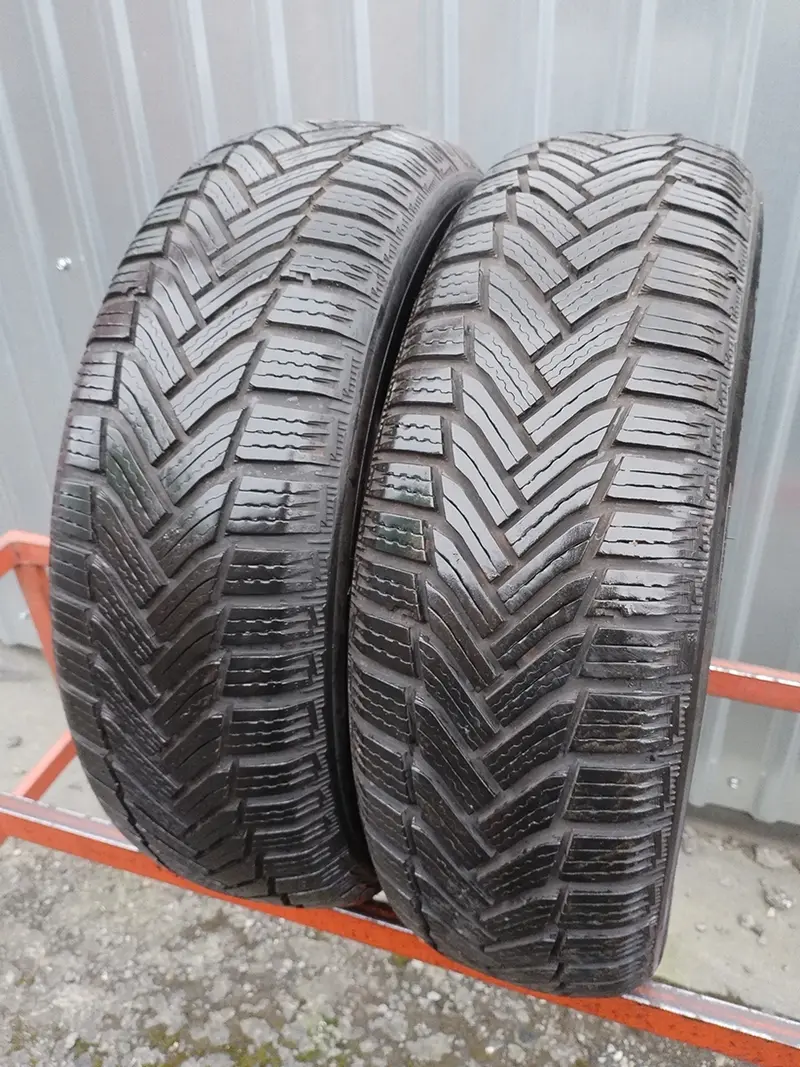 Пара б/у шин 185/65 R15 Michelin Alpin 6