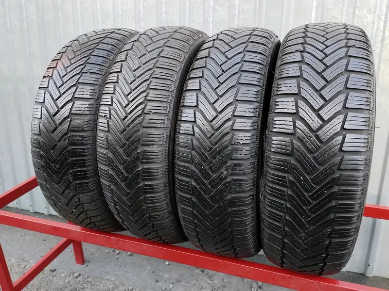 Комплект б/у шин 185/65 R15 Michelin Alpin 6, фото 1
