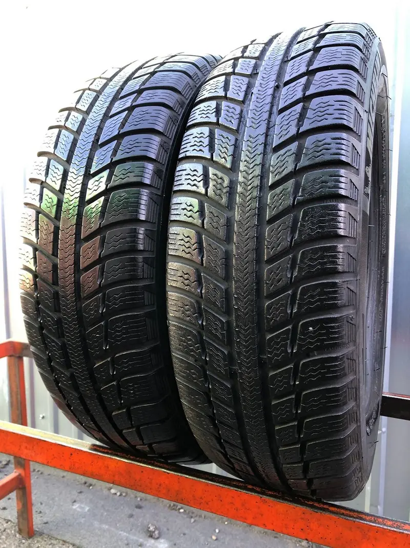Пара б/у шин 185/65 R15 Michelin Alpin A3
