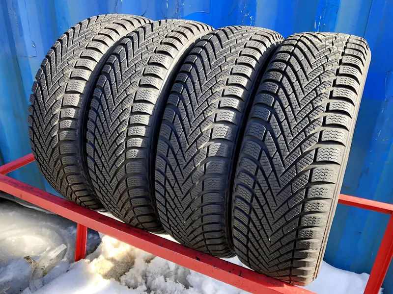 Комплект б/у шин 185/65 R15 Pirelli Winter Cinturato, фото 1
