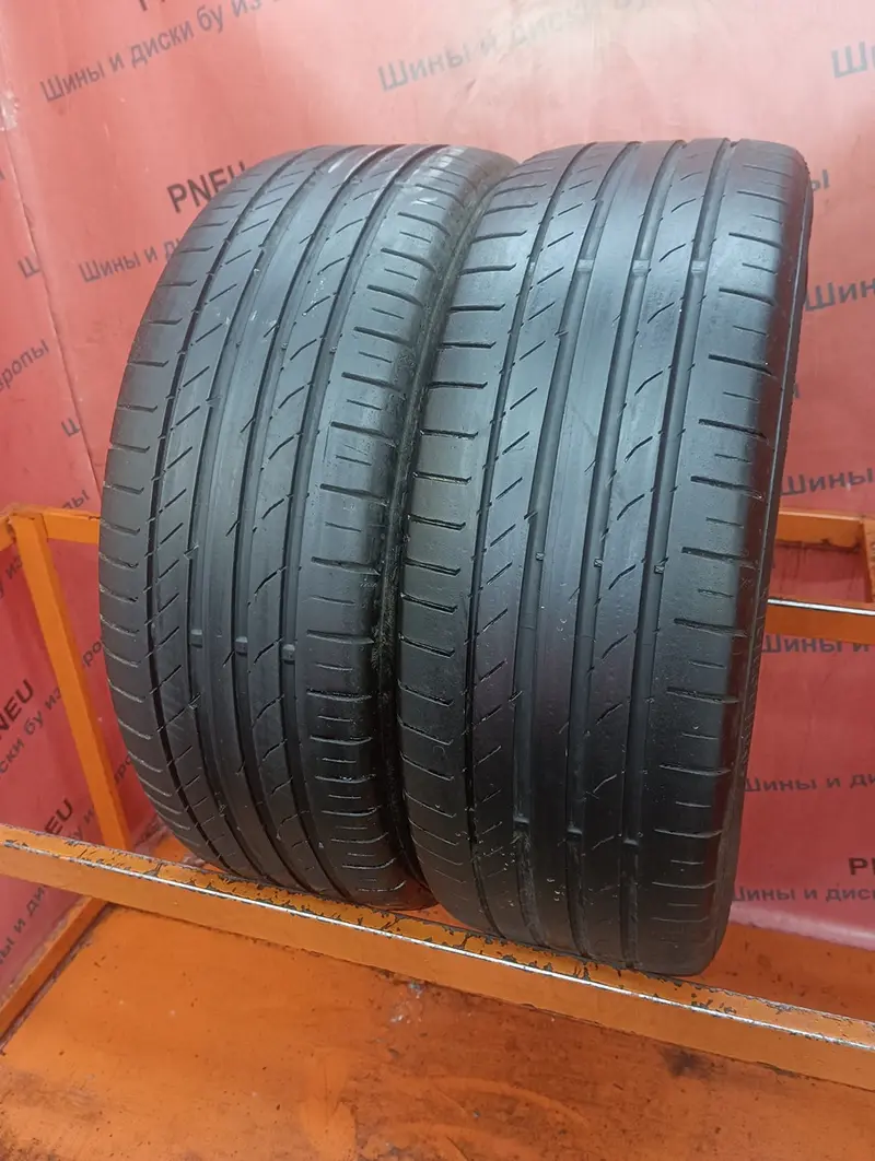 Пара б/у шин 195/45 R17 Continental ContiSportContact 5