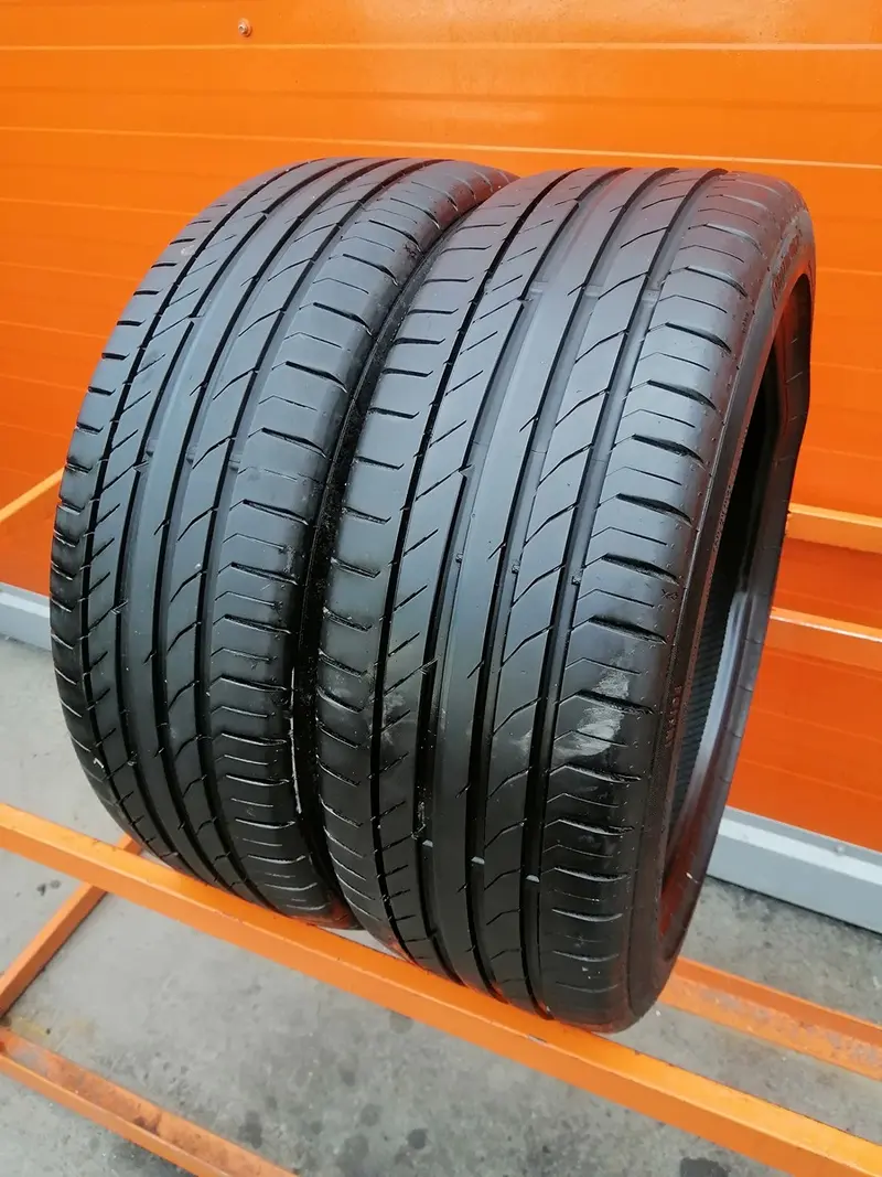 Пара б/у шин 195/45 R17 Continental ContiSportContact 5
