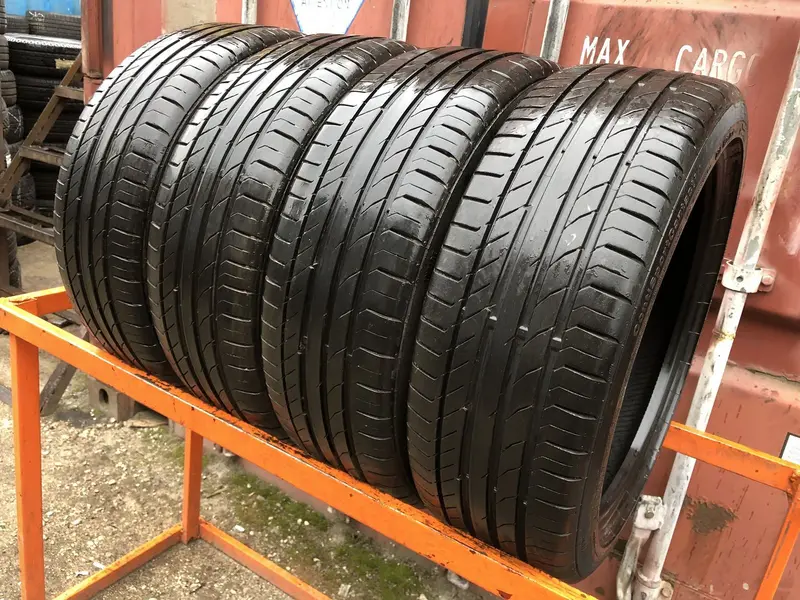 Комплект б/у шин 195/45 R17 Continental ContiSportContact 5