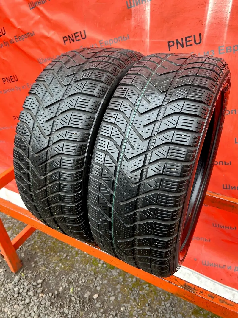 Пара б/у шин 195/50 R15 Pirelli Winter 210 Snowcontrol 2