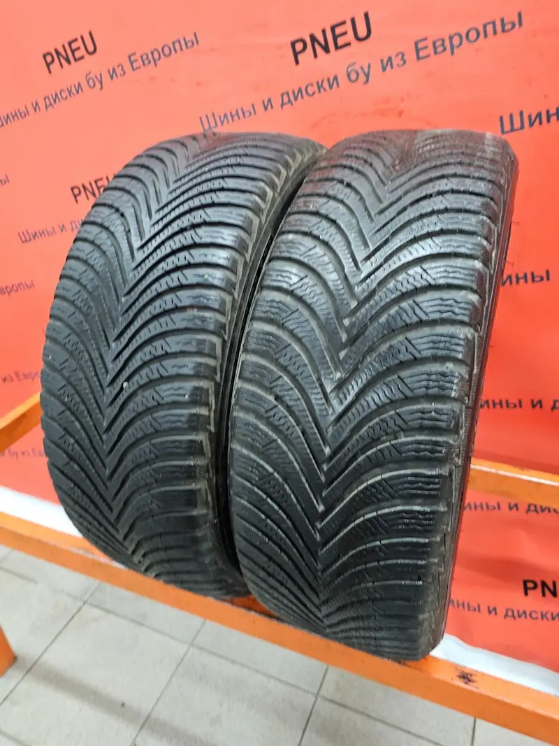 Пара б/у шин 195/50 R16 Michelin Alpin 5
