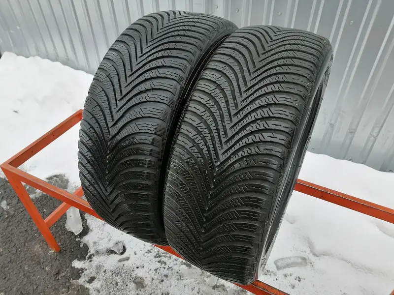 Пара б/у шин 195/50 R16 Michelin Alpin 5