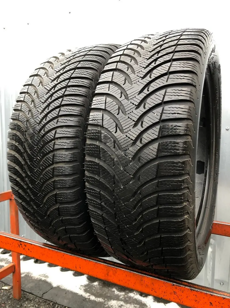 Пара б/у шин 195/50 R16 Michelin Alpin A4