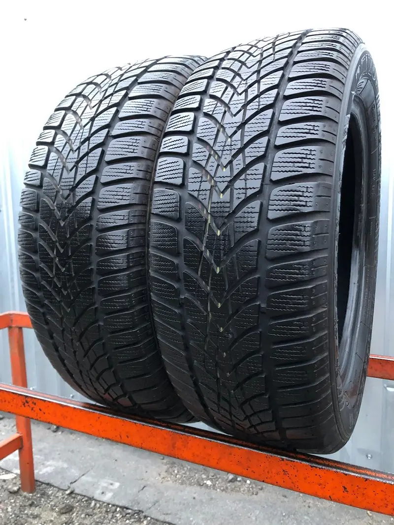 Пара б/у шин 195/55 R15 Dunlop SP Winter Sport 4D