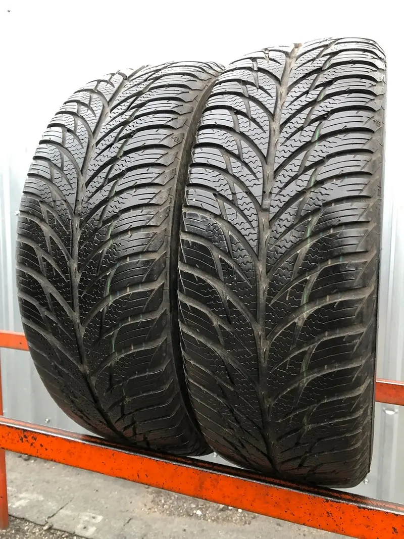 Пара б/у шин 195/55 R15 Uniroyal AllSeasonExpert