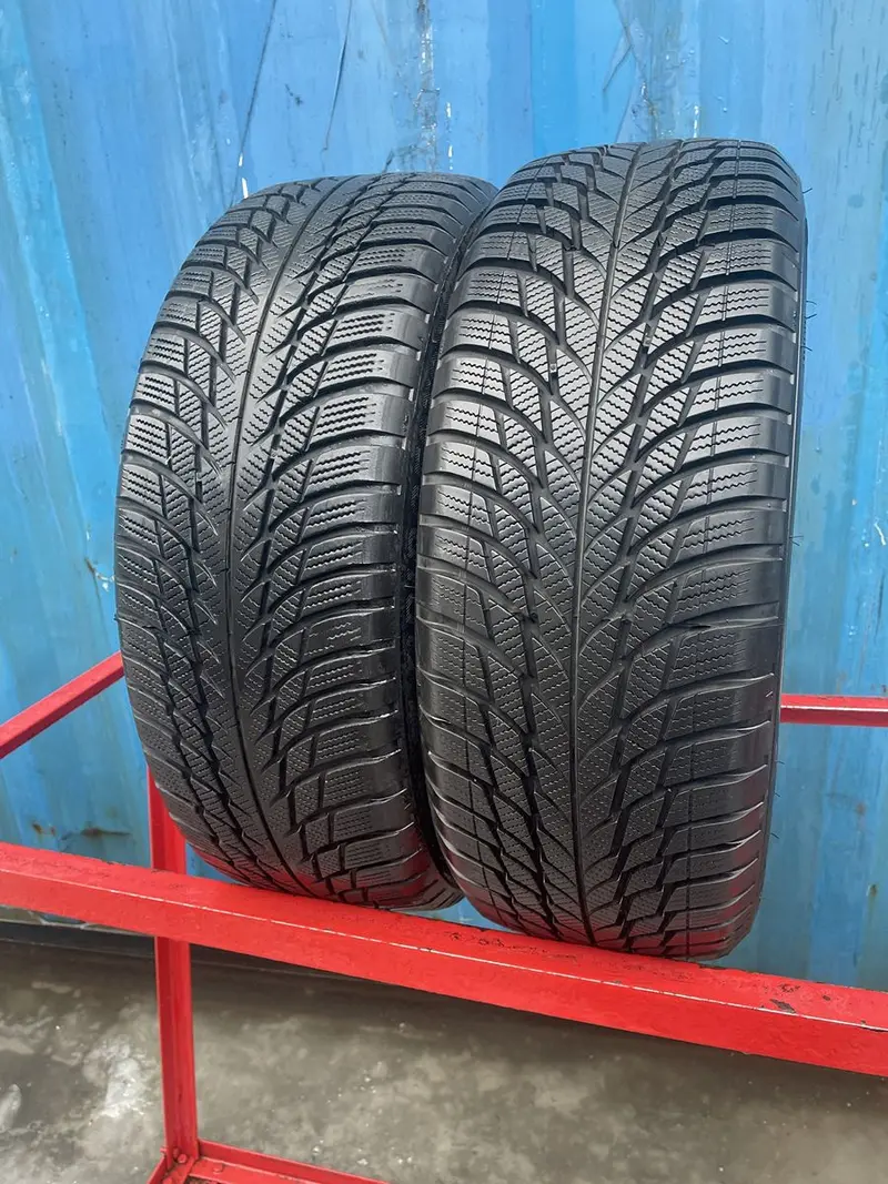 Пара б/у шин 195/55 R16 Bridgestone Blizzak LM-001